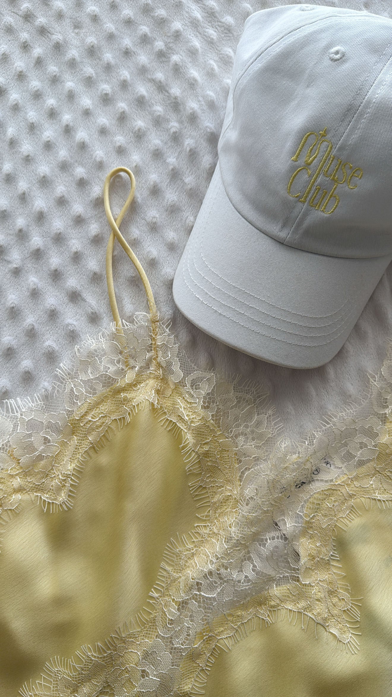 CLASSIC CAP COCO WHITE & LEMON