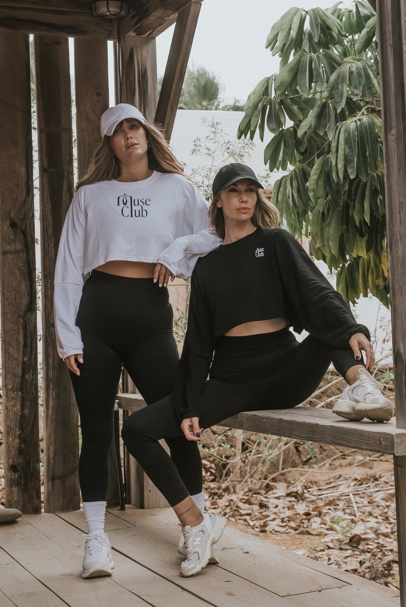 OVER LIGHT CROP SWEAT LISA NOIR