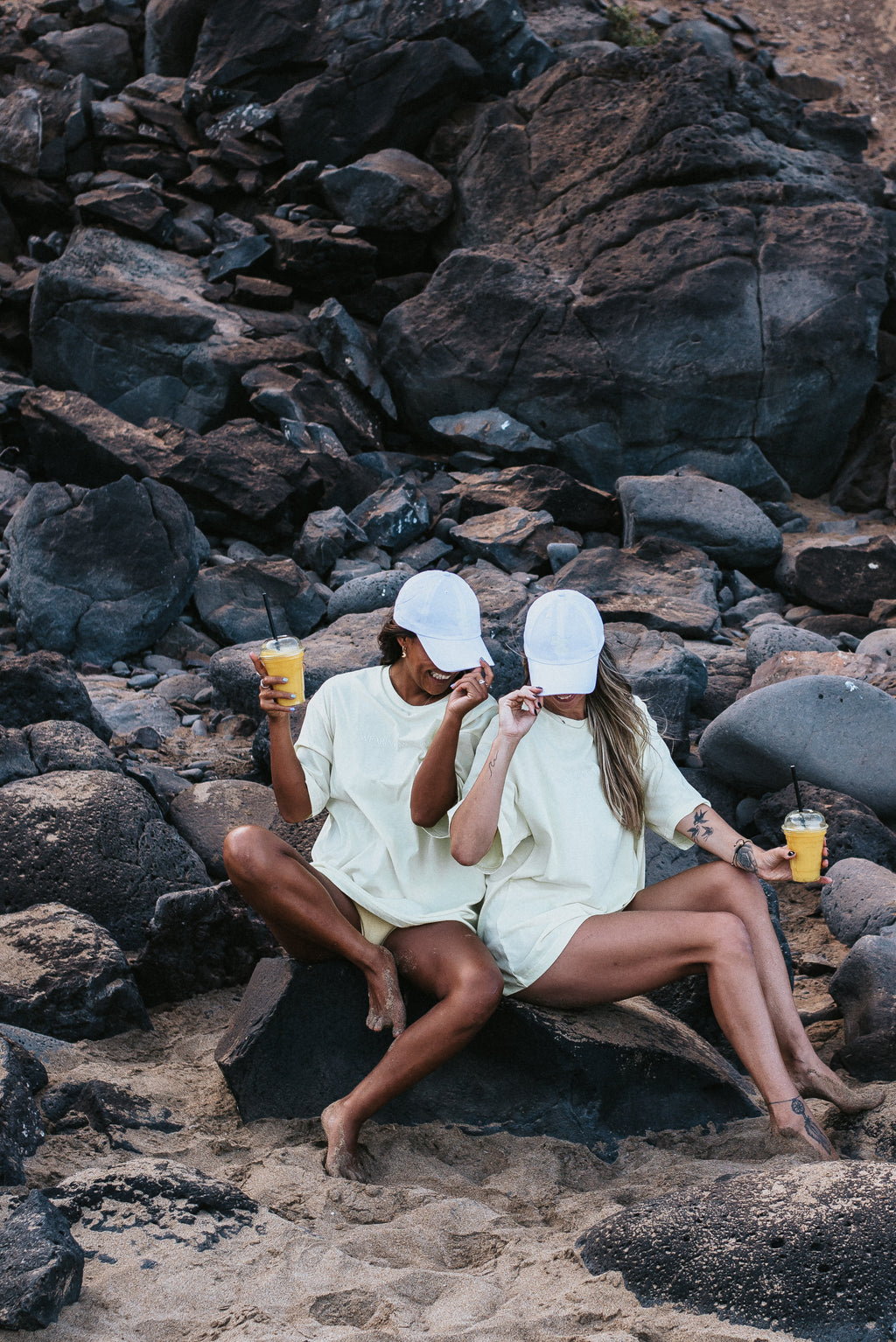 CLASSIC CAP COCO WHITE & LEMON