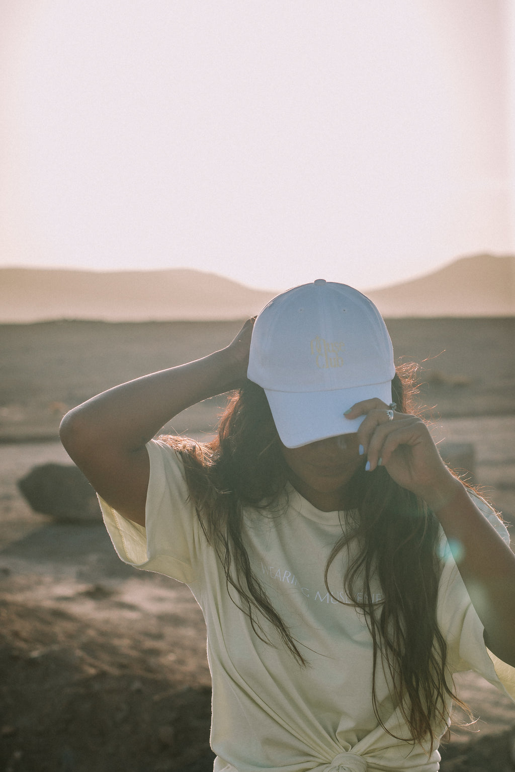 CLASSIC CAP COCO WHITE & LEMON