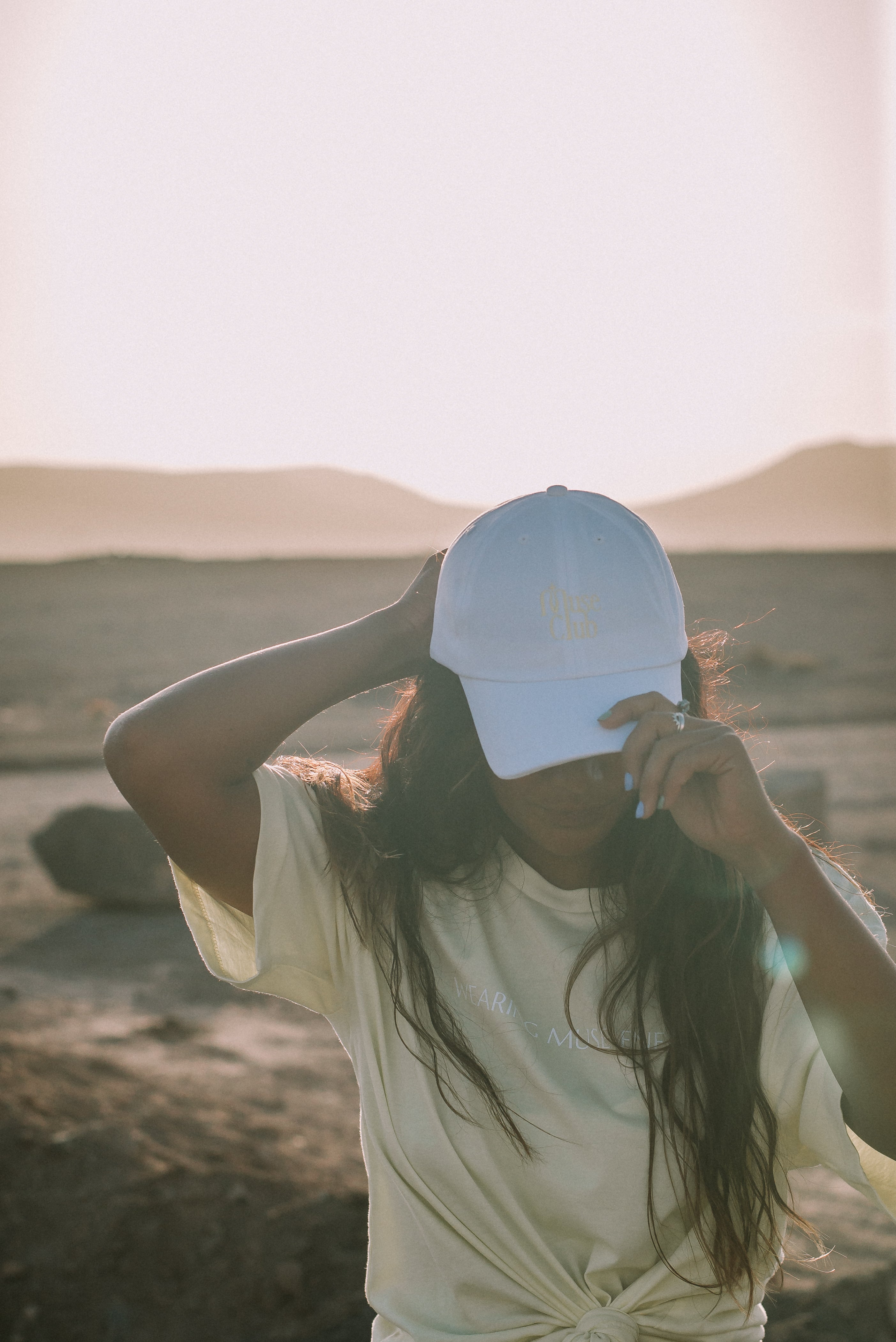 CLASSIC CAP COCO WHITE & LEMON