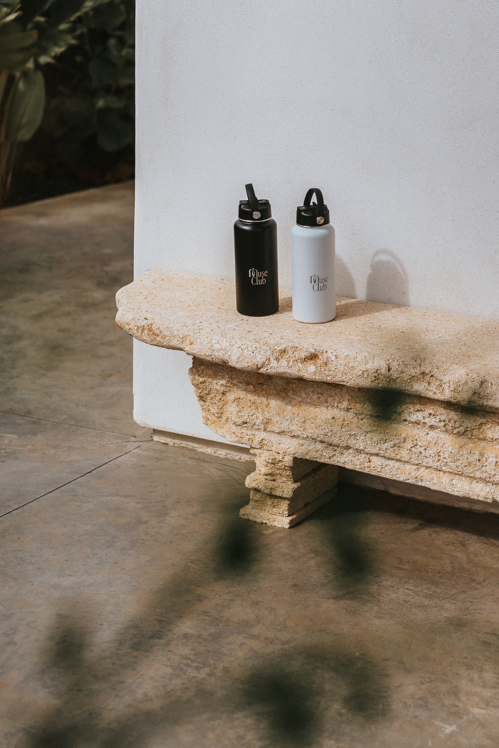 THE WATER BOTTLE 1L LULU WHITE